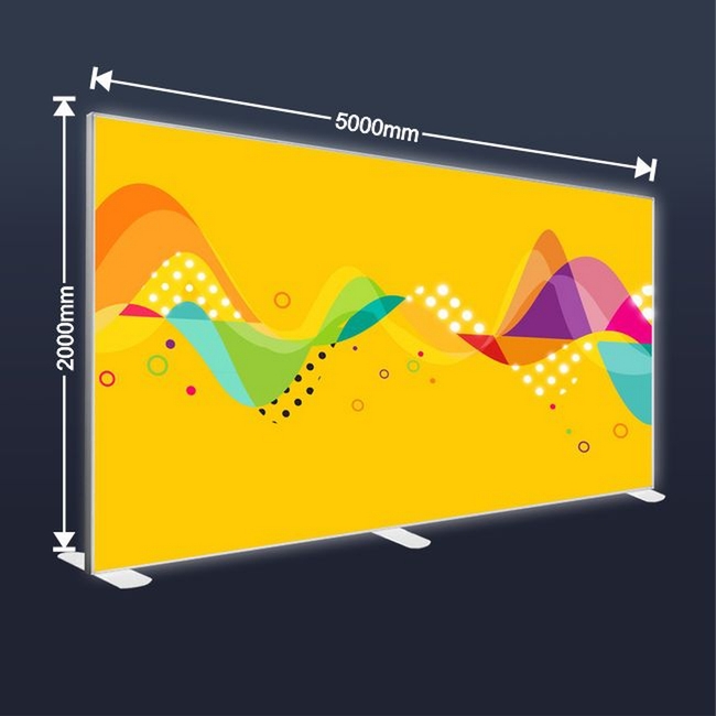 Lumi Freestanding LED Lightbox - 5m x 2m